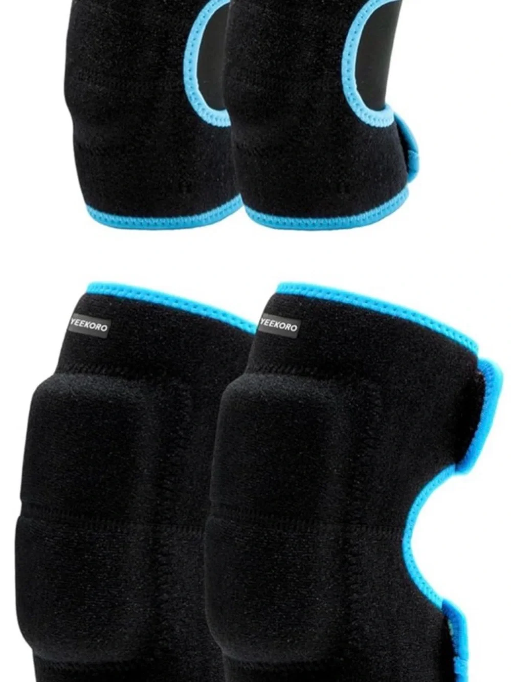 Kids Black and Blue Sports Arm/Leg Sleeve - Comfortable Support Size M!